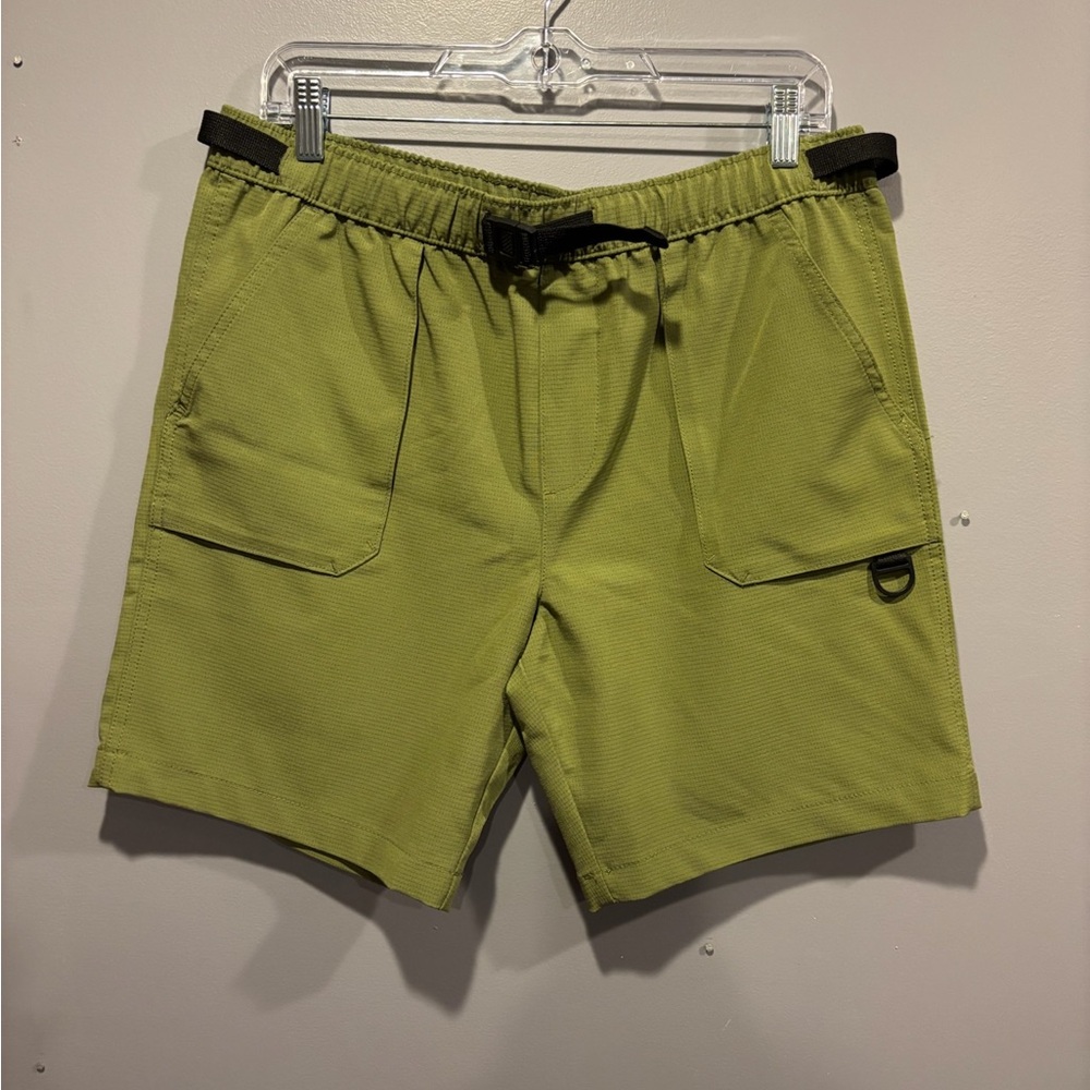 Wonder Nation Green Shorts Elastic Waistband Lightweight